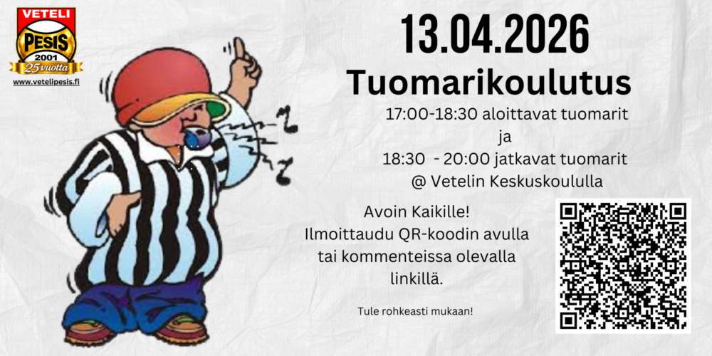 Judge training banner size